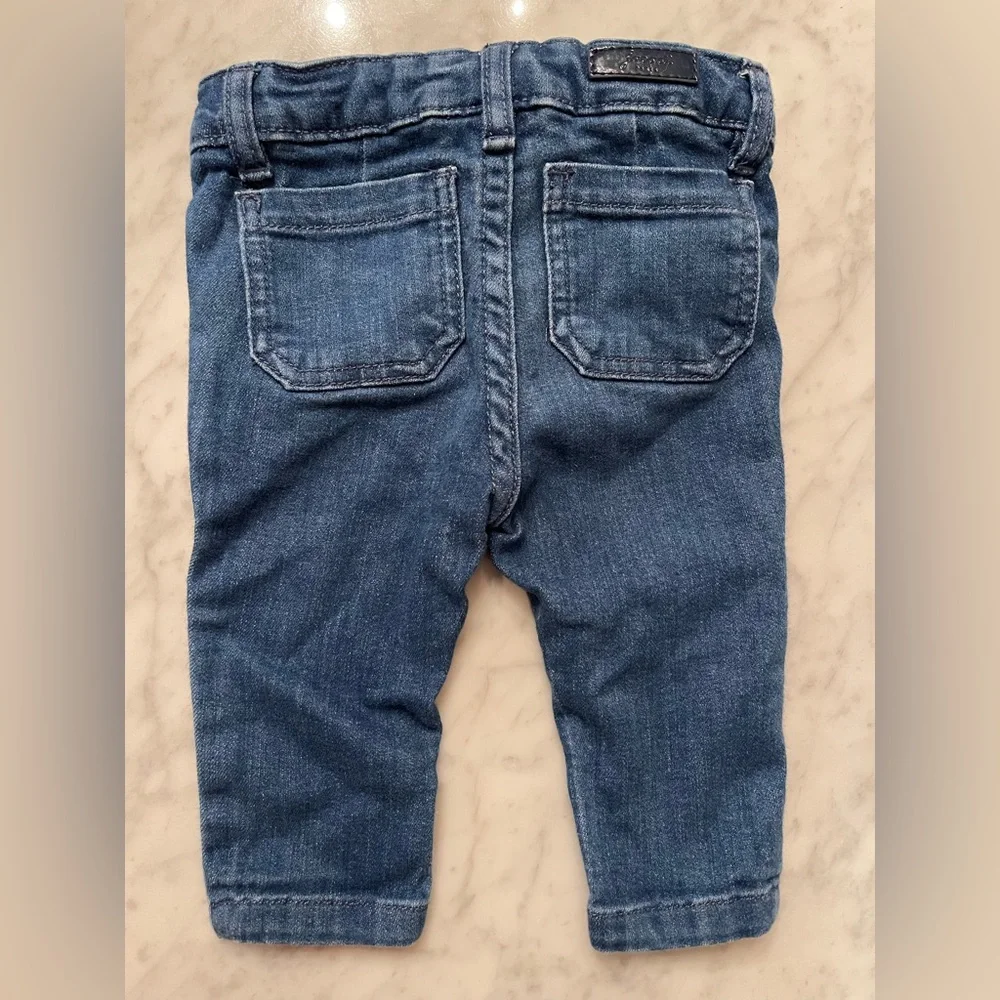 Jacadi baby denim jeans 6 M - Picture 4 of 4